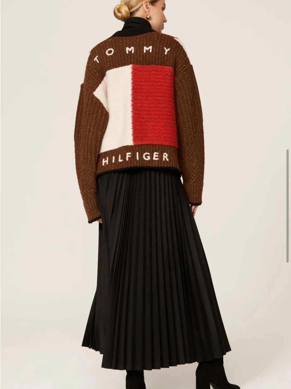 Tommy Hilfiger Flag Varsity Cardigan in XS - Picture 4 of 10